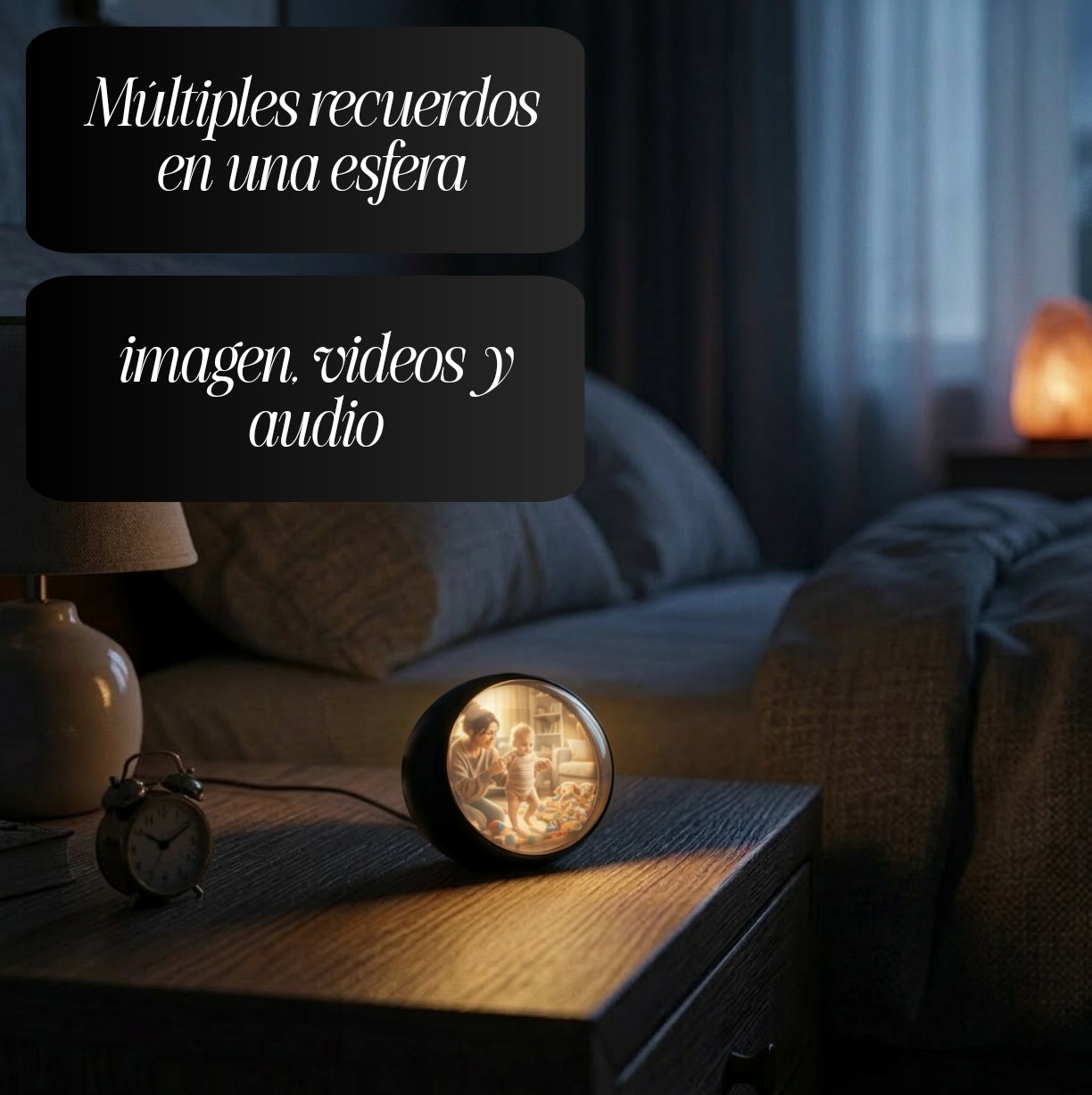 Esfera de Cristal que Guarda tus Recuerdos